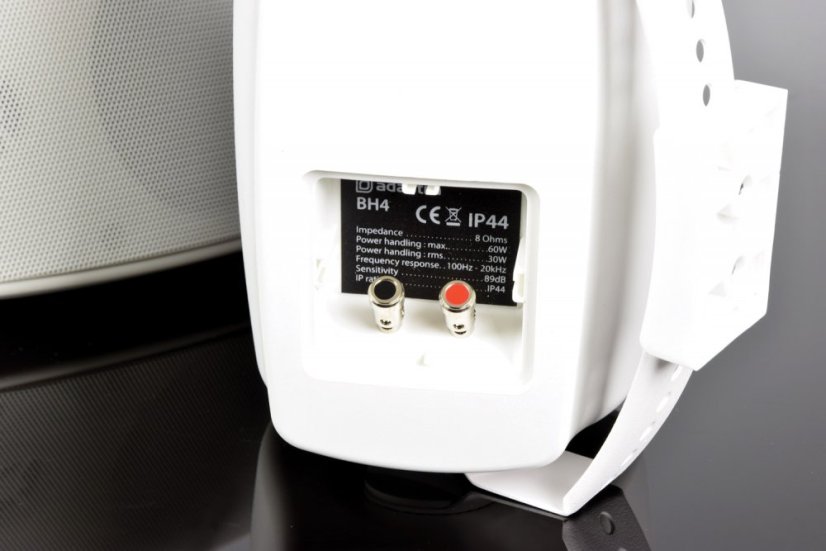 Adastra BH4-W, pasivní 4" reproboxy 60W, bílé, cena/pár