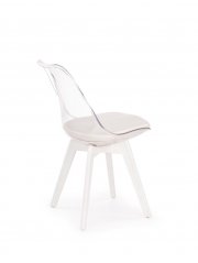 Stolička- K245- bezfarebná / biela