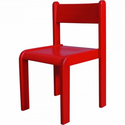 Dětská celobarevná židle NELA - Velikost: 30 cm