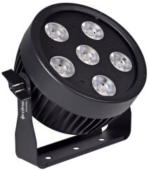 Citronic SilentPAR-180, 6 x 30W RGBWA UV