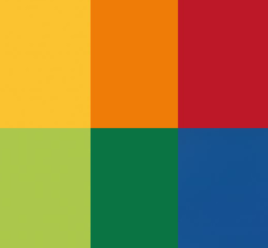 Vysoká skříň ORZE s policemi+2 skleněná dvířka (více barev) - Barva: Červená, Dekor: Buk