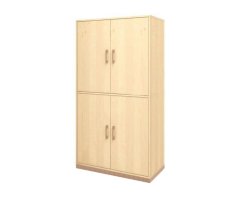Vysoká skříň NATURO se 4 dveřmi (více barev)