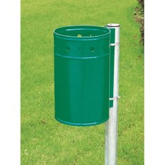 Vonkajší odpadkový kôš závesný – zelený 20 l