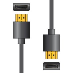 AV:link HDMI kábel vysokorýchlostný 4K s Ethernetom, 0.5m