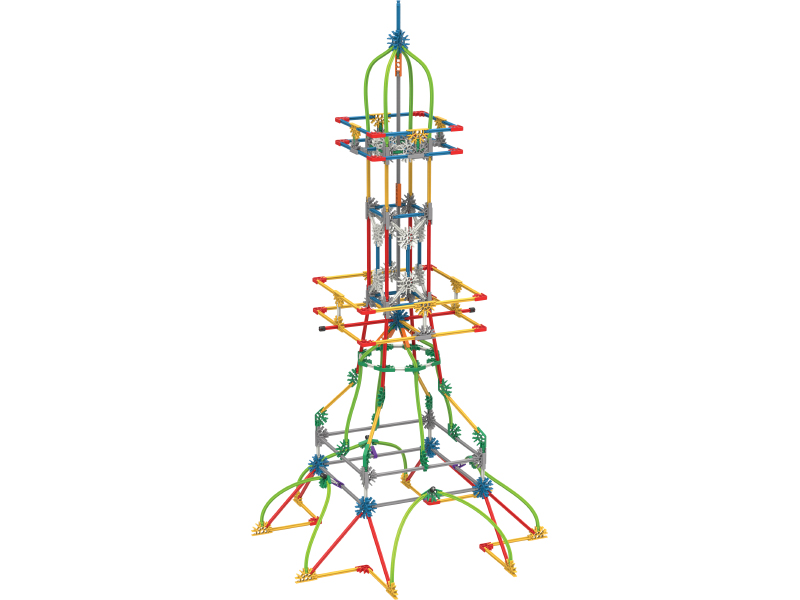 K'nex building kit - 100 models, 863 pieces