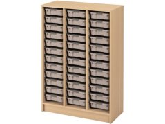Skriňa s kontajnermi - OPTIMA - XL - 36 malých kontajnerov (viac farieb)