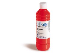 Ekologické farby Aiko- 0,5 liter, červená
