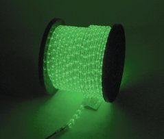 Eurolite rubberlight RL1-230V, zelený, 44m