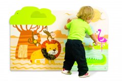 Nástenná zmyslová doska SAFARI (120 cm)