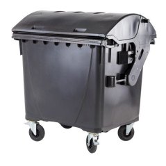 Plastový kontajner 1100 l. - čierny