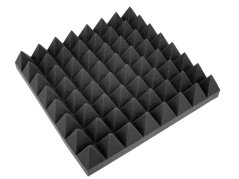 Akustická pena, pyramídy 100 mm, 50 x 50 cm