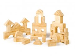Pěnové bloky podobné dřevu