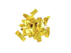 Tcm Fx metalické obdélníkové konfety 55x18mm, zlaté, laser efect