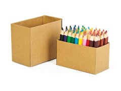 Krátké silné pastelky - set 60 ks.