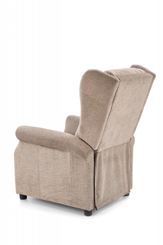 Reclining chair AGUSTIN M with massage function (Beige)