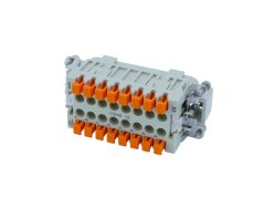 ILME Squich prípojka, nasadzovacia, 16-pólová, 16 A, 500 V