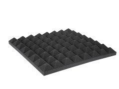 Akustická pena, pyramídy 50 mm, 50x50 cm, min odber 2ks!