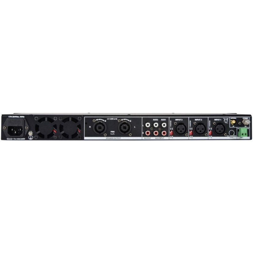 Adastra MM240, Mixér-zosilňovač 2 x 120 W