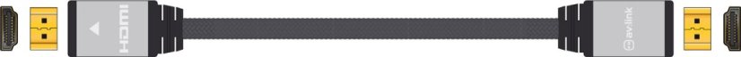 AV:Link Prémiový HDMI kábel s podporou 4K, 5m