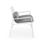 Armchair MELBY (Gray / White)