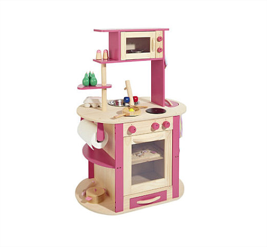 Children's kitchen ROSE (multiple colors) - Color: Pink