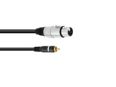 Kábel CXF-20 RCA - XLR samica, 2 m