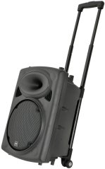 QTX QR10PA, mobilný 10" zvukový systém BT/USB/SD/FM/UHF/TWS, 80W