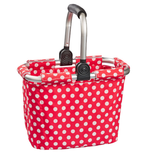 Dětský nákupní košík (více barev) - Barva: Růžová