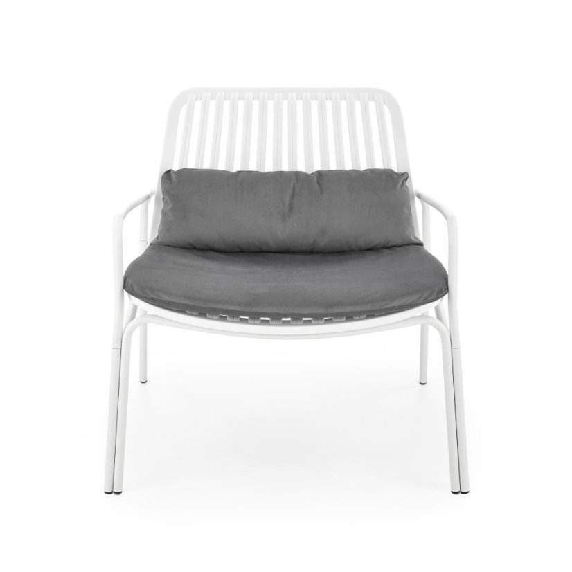 Armchair MELBY (Gray / White)