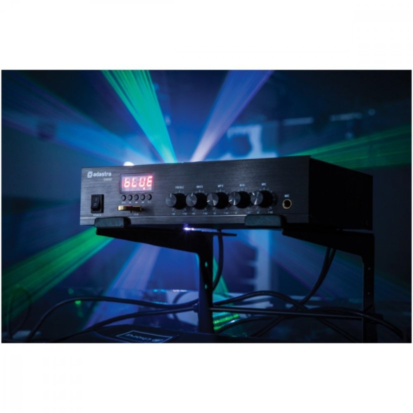Adastra DM40, digitální 100V mixážní zesilovač, 40W, BT/MP3/FM