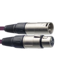 Stagg SMC1, mikrofónny kábel XLR/XLR, 1m