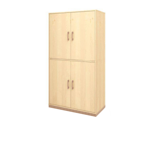 Vysoká skříň NATURO se 4 dveřmi (více barev)