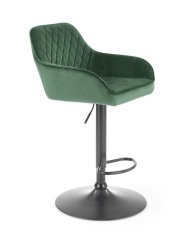Barová židle- H103- Tmavě zelená