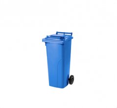 Plastová popelnice 140 l modrá