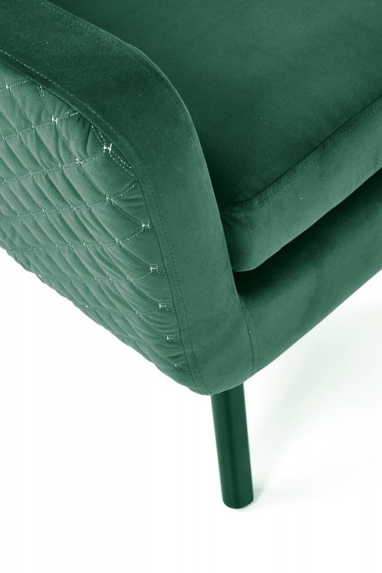 MARVEL armchair (Dark green / Black)