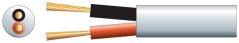 Mercury 100V reproduktorový kabel, bílý, 100 m cívka