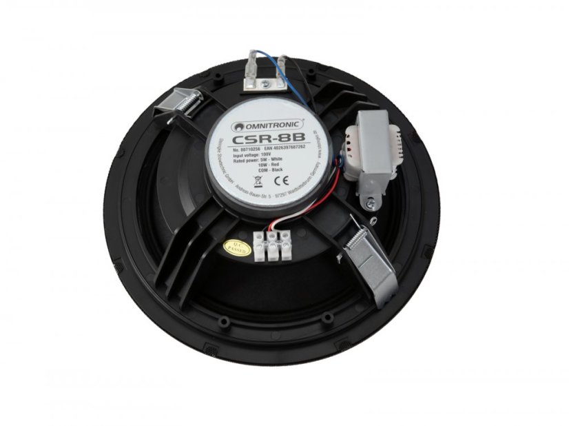 OMNITRONIC CSR-8B stropný reproduktor čierny
