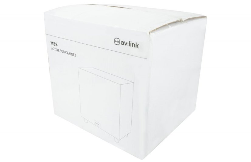 AV:link M8S aktivní 8" subwoofer, 100W