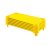 Yellow plastic bed