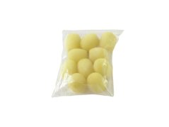 Protiveterný kryt na mikrofón, farba kože, HS, 10 ks