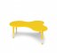 Dětský stůl výškově stavitelný TRIO - Barva: Žlutá