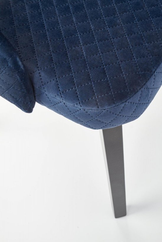 Židle- TOLEDO- Černá / Námořnická modř