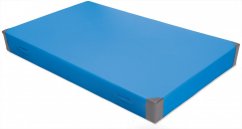 Molitanový díl TETRIS tvar ŽÍNĚNKA modrá (200x150x25 cm)