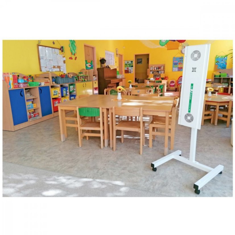 UV sterilizátor, čistič vzduchu 100 (50 m²) - Provedení: Uchycení na zeď