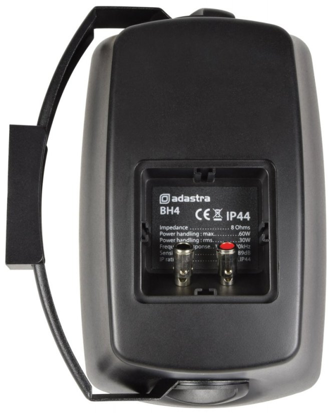 Adastra BH4-B, pasivní 4" reproboxy 60W, černé, cena/pár