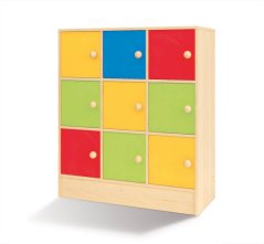 Duhová skříňka - 9 boxů