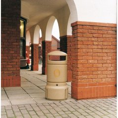Vonkajší odpadkový kôš MINI PLAZA 63 l.