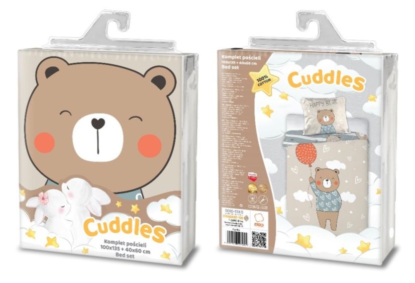 Obliečky MACKO V OBLAKOCH