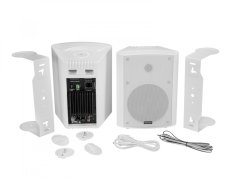 Omnitronic ALP-6A aktívny 6,5" reproboxy 2x45W, biely, cena/pár