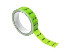 Páska značkovacia na káble 25m, 33m x 2,5 cm, zelená